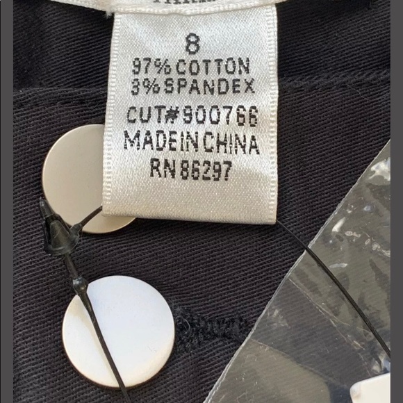 NWT VERTIGO PARIS WOMEN'S Bl STRETCH  CASUAL PANT - Picture 7 of 8